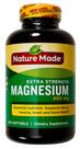 Suplemento Nature Made Extra Strength Magnésio 400 mg 180 Cápsulas em Gel