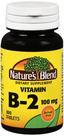 Suplemento Nature's Blend de Vitamina B2 100mg 100 comprimidos x 3
