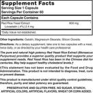 Suplemento Nature's Blend: extrato de fermento vermelho de arroz 600 mg 60 cápsulas