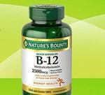 Suplemento Nature's Bounty B12 2500mcg - 300 Comprimidos