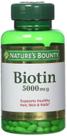 Suplemento Nature's Bounty Biotina 5000mcg 60 comprimidos x 2 Suplemento Nature's Bounty Biotina 5000mcg 60 comprimidos x 2