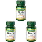 Suplemento Nature's Bounty Biotina Vitamina 1000 mcg 100 Tabletas Suplemento Nature's Bounty Biotina Vitamina 1000 mcg 100 Tabletas