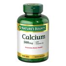 Suplemento Nature's Bounty Calcium Plus 500 mg de vitamina D3 300 comprimidos