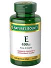 Suplemento Nature's Bounty E 180 mg Cápsulas gelatinosas 120 unidades