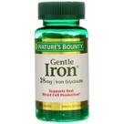 Suplemento Nature's Bounty Gentle Iron 28 mg 90 cápsulas
