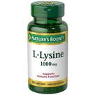 Suplemento Nature's Bounty L-Lisina 1000mg - 120 Comprimidos