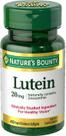Suplemento Nature's Bounty Lutein 20 mg 40 cápsulas gelatinosas (pacote com 2)