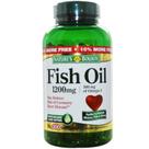 Suplemento Nature's Bounty Óleo de Peixe 1200 mg 200 Cápsulas Gelatinosas