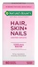 Suplemento Nature's Bounty para cabelo, pele e unhas 60 cápsulas