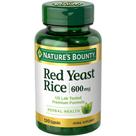 Suplemento Nature's Bounty Red Yeast Rice 600mg - 2 Frascos com 120 Cápsulas