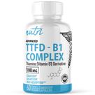 Suplemento Nature's Fusions TTFD Tiamina B1 100mg com magnésio
