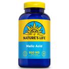 Suplemento Nature's Life Ácido Málico 800 mg 250 cápsulas