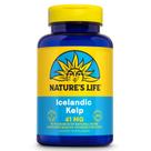 Suplemento Nature's Life Comprimidos de 41 mg de algas marinhas islandesas