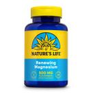 Suplemento Nature's Life Renewing Magnésio 500mg com vitamina B-6