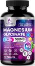 Suplemento Nature's Nutrition Glicinato de Magnésio 500 mg 120 comprimidos