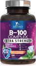 Suplemento Nature's Nutrition Super B Complex 120 cápsulas