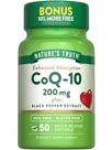 Suplemento Nature's Truth CoQ10 200 mg, cápsulas gelatinosas, 50 unidades