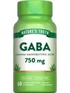 Suplemento Nature's Truth GABA 750 mg 60 cápsulas