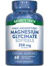 Suplemento Nature's Truth Magnésio Glicinato 250mg 60 Softgels