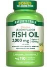 Suplemento Nature's Truth Óleo de Peixe 2000 mg 110 Cápsulas Gelatinosas