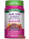 Suplemento Nature's Truth para Cabelo, Pele e Unhas - 80 Gummies