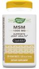 Suplemento Nature's Way MSM 1000 mg para saúde articular 200 comprimidos