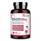 Suplemento Nature Target CoQ10 200mg + PQQ - 120 Cápsulas