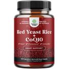 Suplemento Natures Craft - Arroz de Fermento Vermelho 1200mg com CoQ10 100mg
