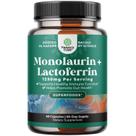 Suplemento Natures Craft Lactoferrina e Monolaurina 250mg/1000mg