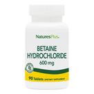 Suplemento NaturesPlus Betaína HCl 600 mg 90 comprimidos