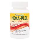 Suplemento NaturesPlus Hema-Plex Iron 60 cápsulas gelatinosas, pacote com 2
