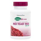 Suplemento NaturesPlus Herbal Actives Arroz com fermento vermelho 600mg x120