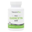 Suplemento NaturesPlus Quercetina 600 mg 60 comprimidos veganos não transgênicos