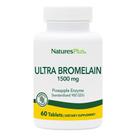 Suplemento NaturesPlus Ultra Bromelaína 1500 mg 60 comprimidos