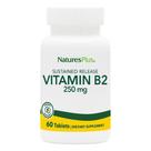 Suplemento NaturesPlus Vitamina B2 (Riboflavina) 250 mg 60 comprimidos