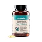Suplemento NatureWise Óleo de Peixe Omega 3 Extra-Strength 60 Cápsulas Gelatinosas Suplemento NatureWise Óleo de Peixe Omega 3 Extra-Strength 60 Cápsulas Gelatinosas