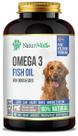 Suplemento NATURPAWS Omega 3 Óleo de peixe 1000mg para cães e gatos