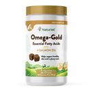 Suplemento NaturVet Omega-Gold Plus de óleo de salmão 180 Soft Chews