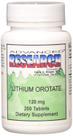 Suplemento NCI Advanced Research Lithium Orotato 120 mg x 200 comprimidos (pacote com 2)