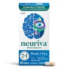 Suplemento NEURIVA Brain + Eye Memory Focus 30 cápsulas