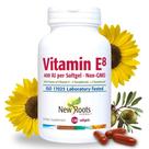 Suplemento NEW ROOTS HERBAL Vitamina E 400 IU 120 Cápsulas Gelatinosas Suplemento NEW ROOTS HERBAL Vitamina E 400 IU 120 Cápsulas Gelatinosas