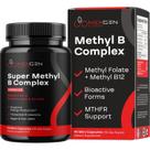 Suplemento NexGen Blends Super Metil B Complex 90 cápsulas