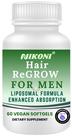 Suplemento Nikoni Hair ReGROW para Homens 60 Cápsulas Moles Veganas