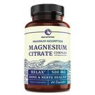 Suplemento Nobi Nutrition Complexo de Citrato de Magnésio 500mg Suplemento Nobi Nutrition Complexo de Citrato de Magnésio 500mg