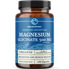 Suplemento Nobi Nutrition Glicinato de Magnésio 500 mg 240 ct