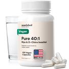 Suplemento Nourished 40:1 Mio e D-Quiro Inositol 120 Cápsulas Suplemento Nourished 40:1 Mio e D-Quiro Inositol 120 Cápsulas