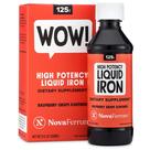 Suplemento NovaFerrum Wow Liquid Iron - 125mg/5ml - Para Adultos