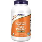 Suplemento NOW Foods Psyllium Husk em Pó Orgânico - 340g