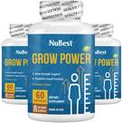 Suplemento NuBest Grow Power Cálcio Magnésio Vitamina D3