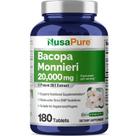 Suplemento Nusa Pure Bacopa Leaf Monnieri Extract 20.000 mg